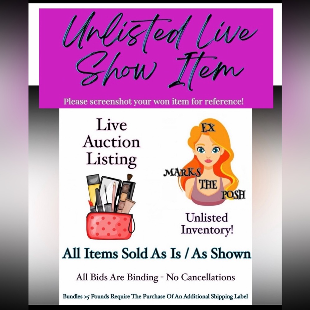 💕 UNLISTED ITEM FOR LIVE SHOW!!! 💕
